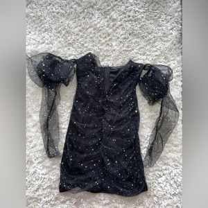 SHEIN black with sparkle dress